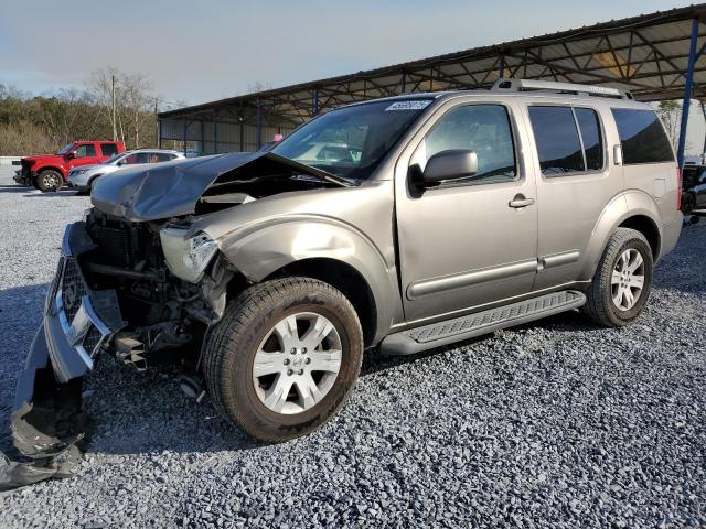 5N1AR18U26C629480 - 2006 NISSAN PATHFINDER LE TAN photo 1