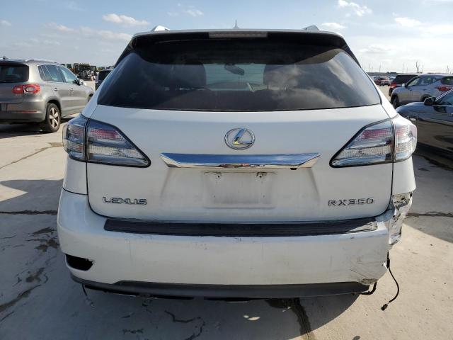 JTJZK1BA1A2401234 - 2010 LEXUS RX 350 WHITE photo 6