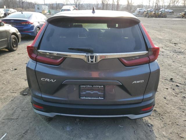 2HKRW2H58LH625500 - 2020 HONDA CR-V EX GRAY photo 6