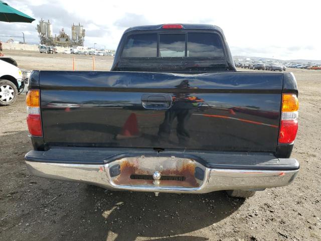 5TEGN92N82Z045185 - 2002 TOYOTA TACOMA DOUBLE CAB PRERUNNER BLACK photo 6