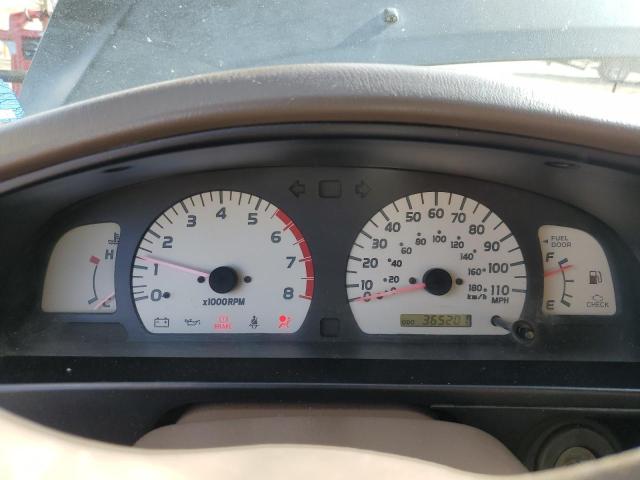 5TEGN92N82Z045185 - 2002 TOYOTA TACOMA DOUBLE CAB PRERUNNER BLACK photo 9