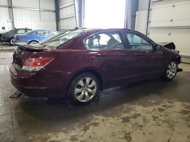 1HGCP26828A114607 - 2008 HONDA ACCORD EXL BURGUNDY photo 3