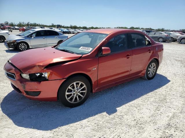 JA32U2FU6DU009849 - 2013 MITSUBISHI LANCER ES/ES SPORT RED photo 1