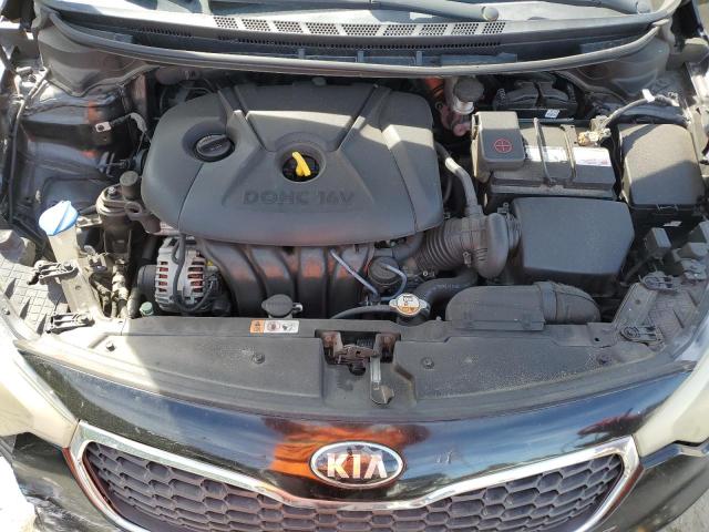 KNAFX4A67F5365820 - 2015 KIA FORTE LX BLACK photo 11