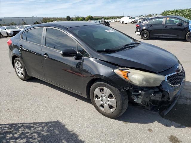 KNAFX4A67F5365820 - 2015 KIA FORTE LX BLACK photo 4