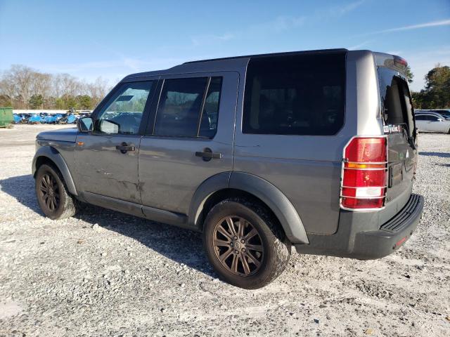 SALAE25498A445770 - 2008 LAND ROVER LR3 SE GRAY photo 2