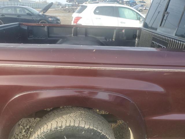 4F4YR12U23TM06161 - 2003 MAZDA B3000 MAROON photo 10