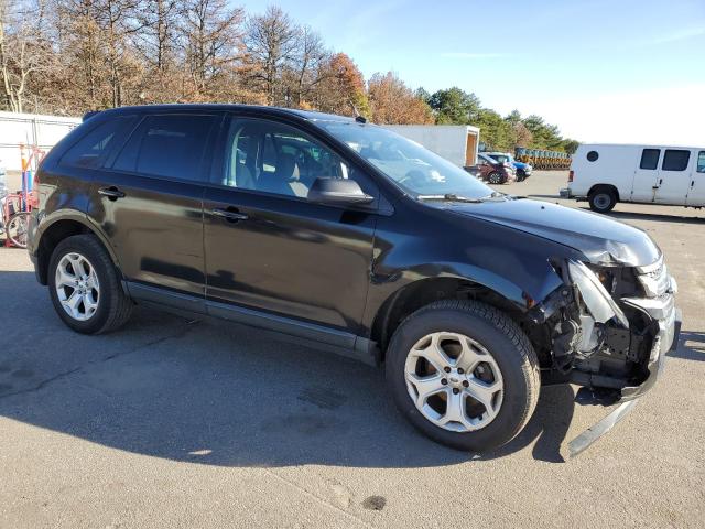 2FMDK4JCXCBA00971 - 2012 FORD EDGE SEL BLACK photo 4