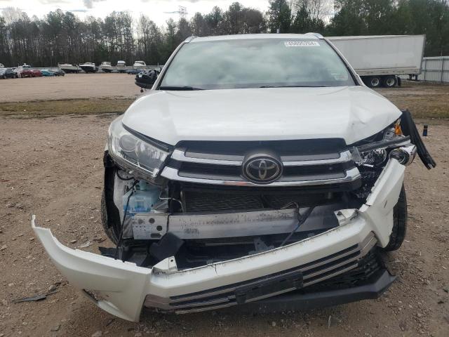 5TDDZRFH6KS976938 - 2019 TOYOTA HIGHLANDER LIMITED WHITE photo 5