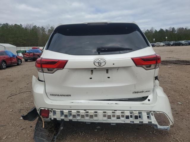 5TDDZRFH6KS976938 - 2019 TOYOTA HIGHLANDER LIMITED WHITE photo 6