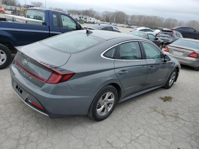 5NPEG4JA8MH113655 - 2021 HYUNDAI SONATA SE GRAY photo 3