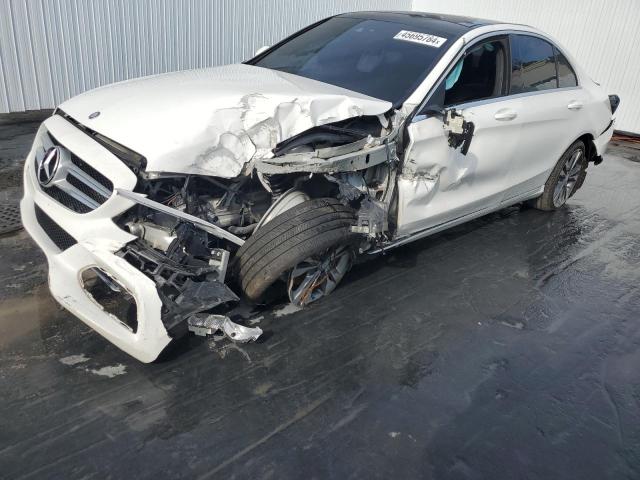 55SWF4JB6HU202546 - 2017 MERCEDES-BENZ C 300 WHITE photo 1