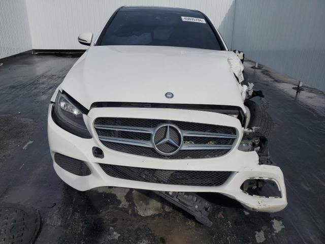 55SWF4JB6HU202546 - 2017 MERCEDES-BENZ C 300 WHITE photo 5