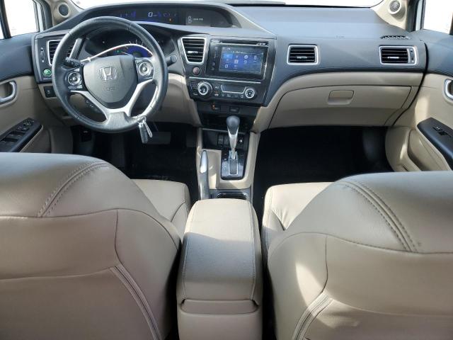 19XFB2F92FE244657 - 2015 HONDA CIVIC EXL თეთრი ფოტო 8