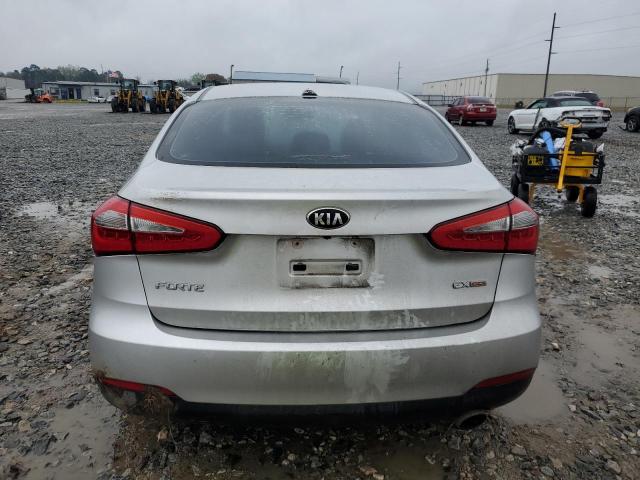 KNAFZ4A86E5070704 - 2014 KIA FORTE EX SILVER photo 6