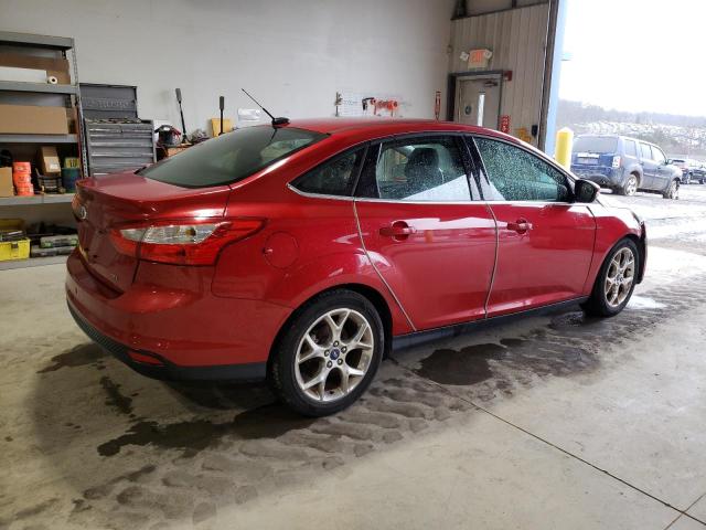 1FAHP3H29CL346496 - 2012 FORD FOCUS SEL RED photo 3