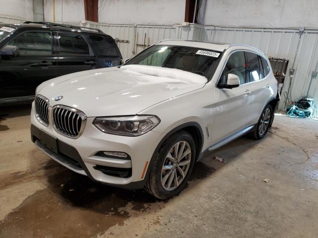 5UXTR9C53KLD92988 - 2019 BMW X3 XDRIVE30I WHITE photo 1