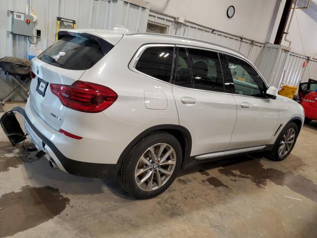 5UXTR9C53KLD92988 - 2019 BMW X3 XDRIVE30I WHITE photo 3