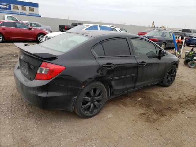 2HGFB2F85CH524887 - 2012 HONDA CIVIC EX BLACK photo 3