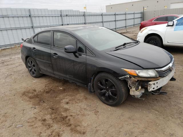 2HGFB2F85CH524887 - 2012 HONDA CIVIC EX BLACK photo 4