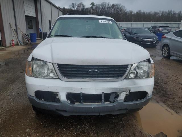 1FMZU73E72UB11647 - 2002 FORD EXPLORER XLT WHITE photo 5