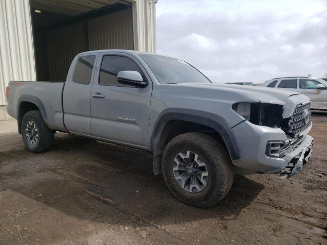 5TFSZ5ANXJX132245 - 2018 TOYOTA TACOMA ACCESS CAB GRAY photo 4