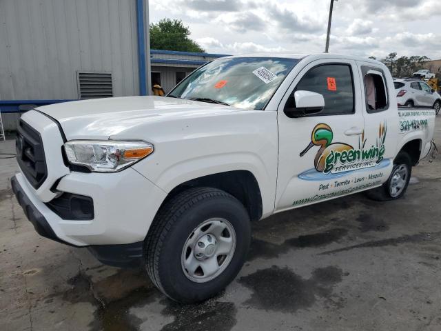 3TYRX5GN1MT008584 - 2021 TOYOTA TACOMA ACCESS CAB Ақ фото 1