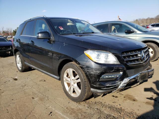 4JGDA5HB7DA166769 - 2013 MERCEDES-BENZ ML 350 4MATIC BLACK photo 4