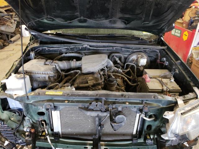 5TFUX4EN3EX027099 - 2014 TOYOTA TACOMA ACCESS CAB მწვანე ფოტო 11