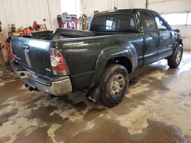 5TFUX4EN3EX027099 - 2014 TOYOTA TACOMA ACCESS CAB მწვანე ფოტო 3