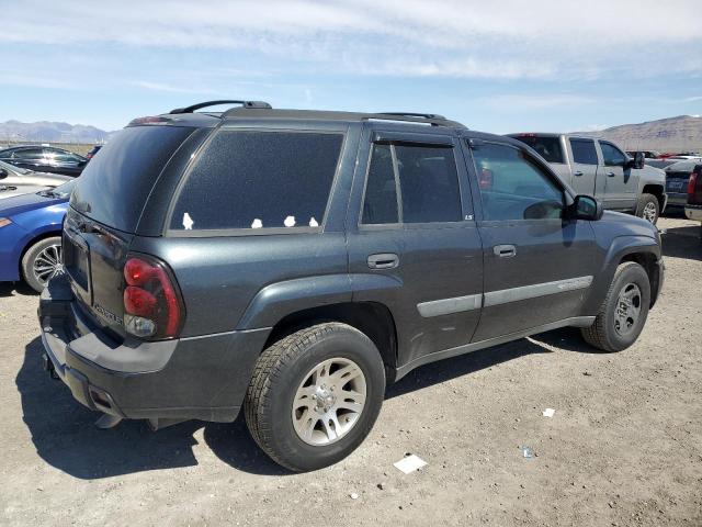 1GNDT13S542235393 - 2004 CHEVROLET TRAILBLAZE LS GRAY photo 3