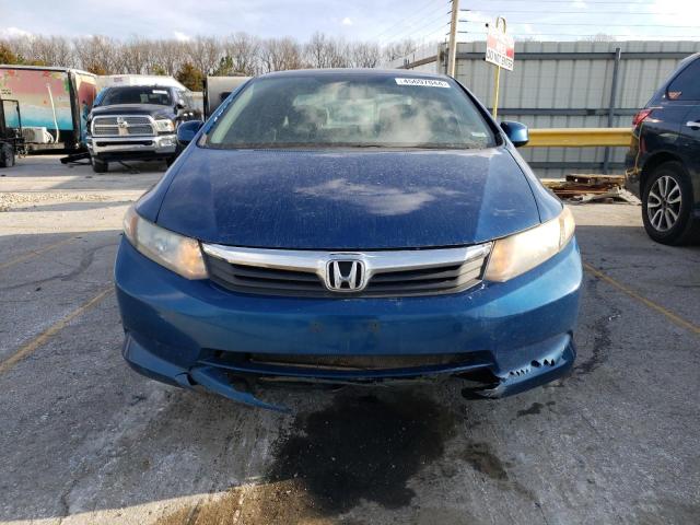 19XFB2F50CE075053 - 2012 HONDA CIVIC LX BLUE photo 5