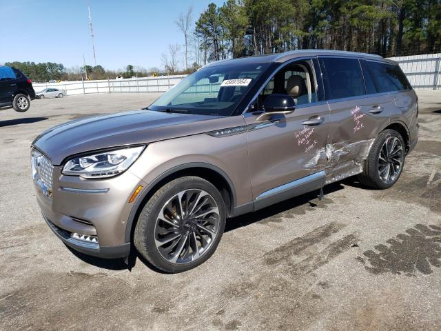 5LM5J7XC7LGL16785 - 2020 LINCOLN AVIATOR RESERVE TAN photo 1