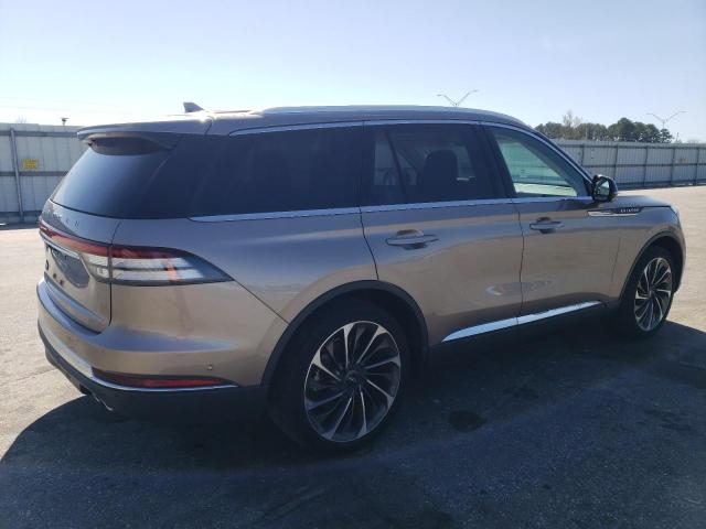 5LM5J7XC7LGL16785 - 2020 LINCOLN AVIATOR RESERVE TAN photo 3