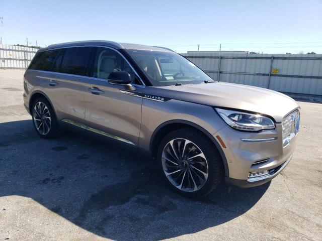 5LM5J7XC7LGL16785 - 2020 LINCOLN AVIATOR RESERVE TAN photo 4