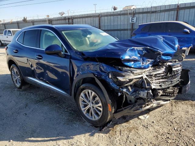 LRBAZLR42PD066472 - 2023 BUICK ENVISION PREFERRED BLUE photo 4