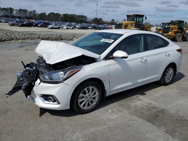 3KPC24A61ME150861 - 2021 HYUNDAI ACCENT SE WHITE photo 1