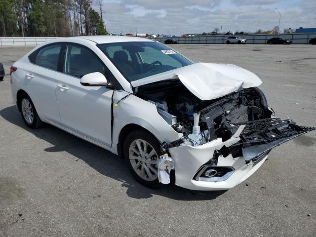 3KPC24A61ME150861 - 2021 HYUNDAI ACCENT SE WHITE photo 4