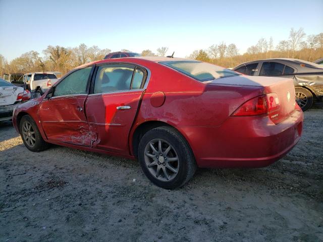 1G4HD57256U236006 - 2006 BUICK LUCERNE CXL RED photo 2