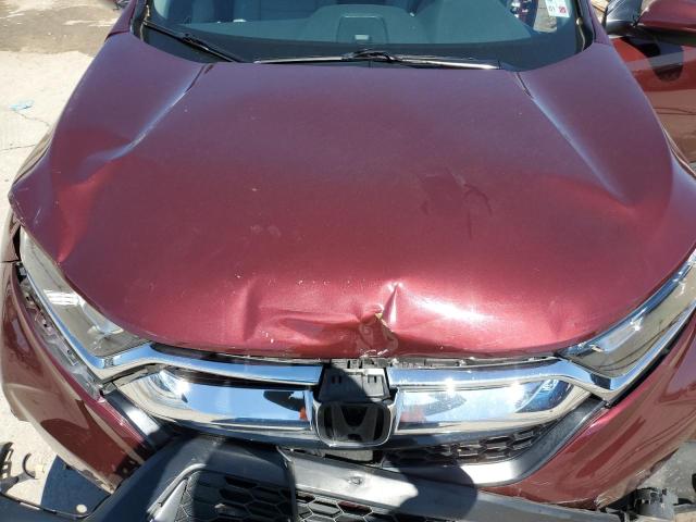 7FARW1H8XJE056945 - 2018 HONDA CR-V EXL BURGUNDY photo 12