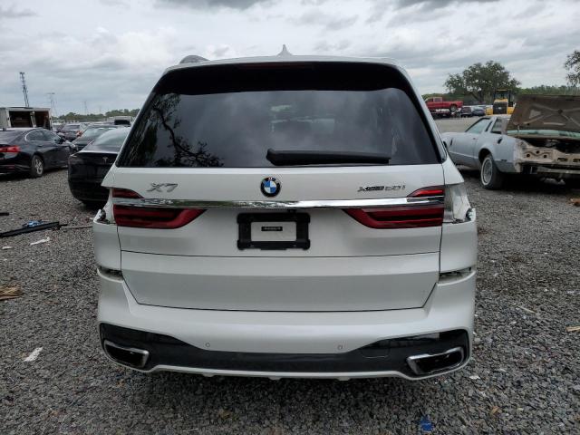 5UXCX4C57KLS38158 - 2019 BMW X7 XDRIVE50I WHITE photo 6