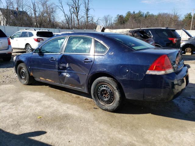 2G1WB58K389203532 - 2008 CHEVROLET IMPALA LS BLUE photo 2