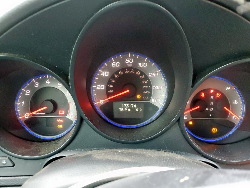 19UUA662X7A033376 - 2007 ACURA TL SILVER photo 9