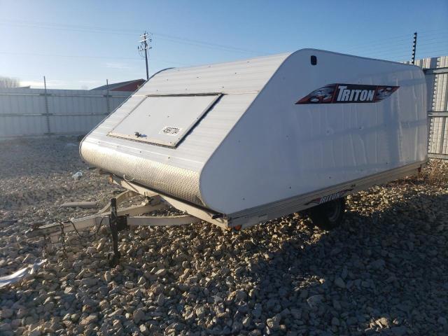 4TCSS1228CH123545 - 2012 TRIUMPH CAR TRAILER WHITE photo 2