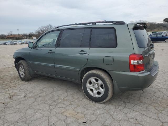 JTEGD21A870170571 - 2007 TOYOTA HIGHLANDER GREEN photo 2