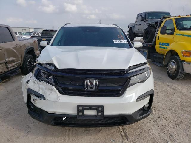 5FNYF5H23NB001642 - 2022 HONDA PILOT SE WHITE photo 5