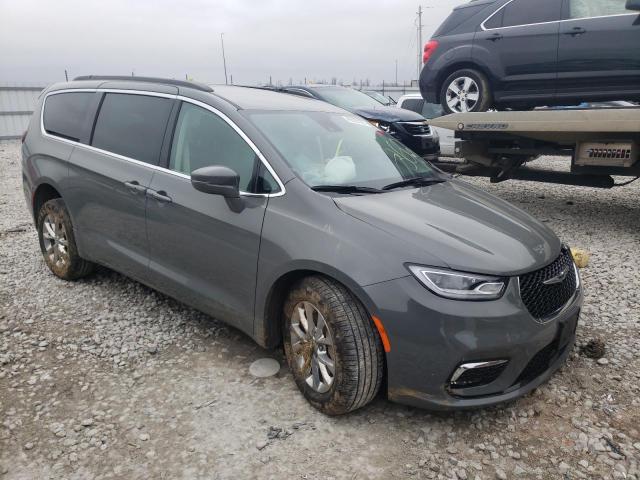 2C4RC3BG8NR216699 - 2022 CHRYSLER PACIFICA TOURING L GRAY photo 4