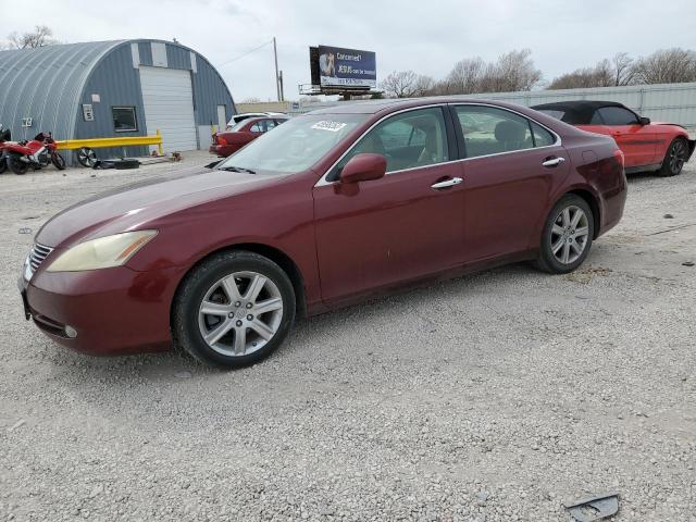 JTHBJ46G672023913 - 2007 LEXUS ES 350 RED photo 1