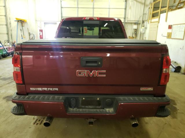 3GTU2VEC9EG470851 - 2014 GMC SIERRA K1500 SLT MAROON photo 6