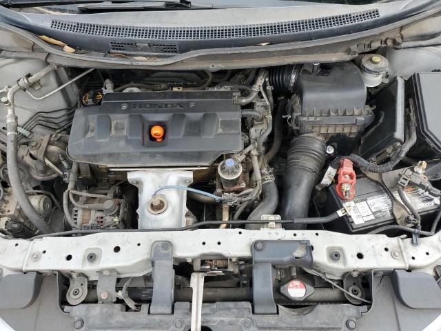 2HGFB2F88CH319824 - 2012 HONDA CIVIC EX SILVER photo 11